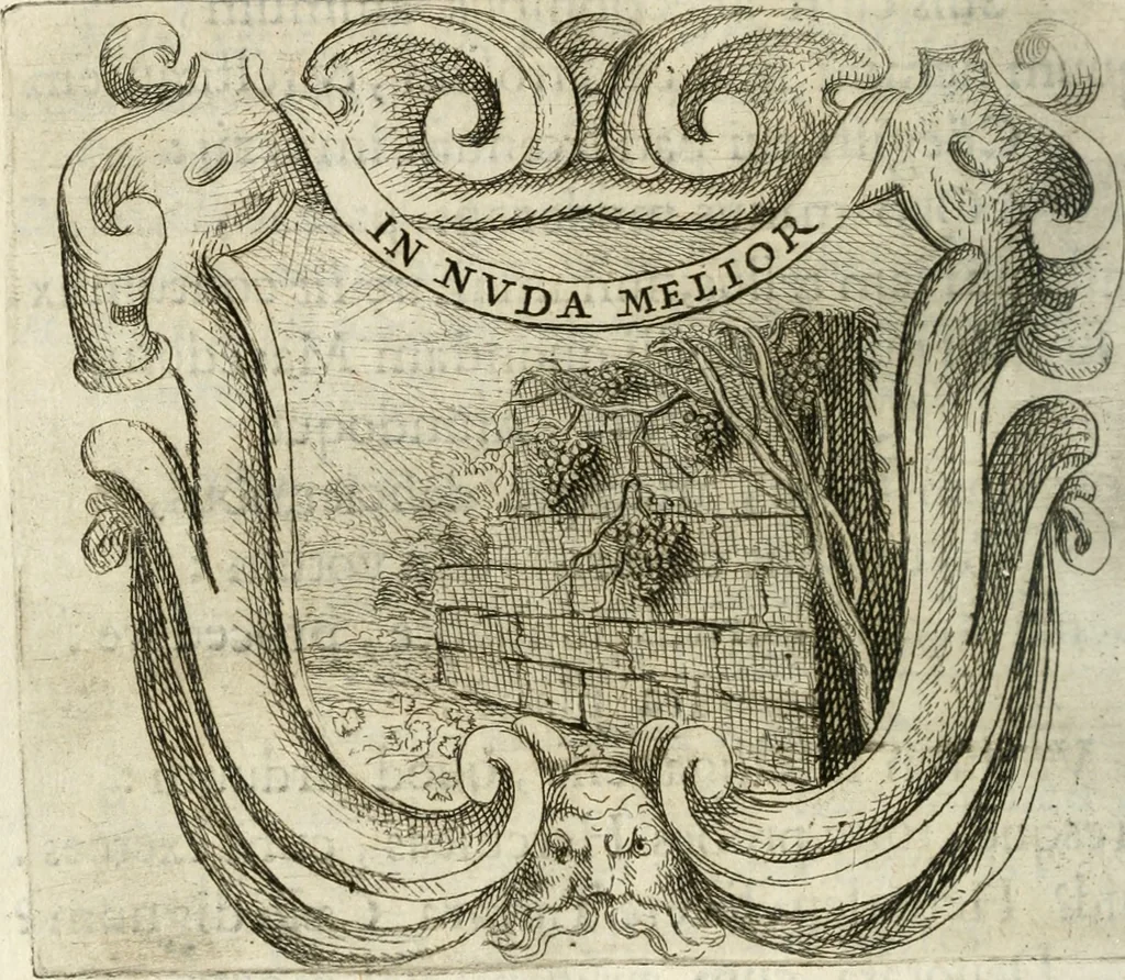 An illustration from Ignatius : insignium, epigrammatum et elogiorum centuriis expressus, 1655, leaf 293
