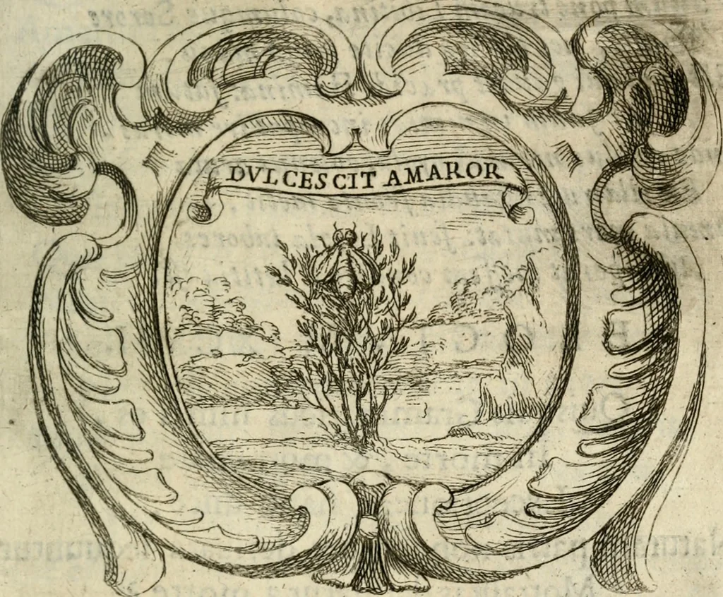 An illustration from Ignatius : insignium, epigrammatum et elogiorum centuriis expressus, 1655, leaf 308