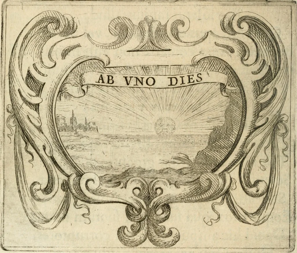 An illustration from Ignatius : insignium, epigrammatum et elogiorum centuriis expressus, 1655, leaf 41