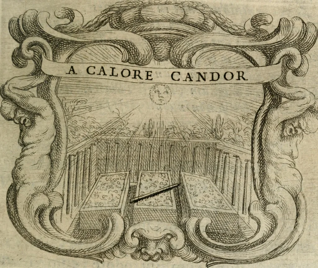 An illustration from Ignatius : insignium, epigrammatum et elogiorum centuriis expressus, 1655, leaf 56