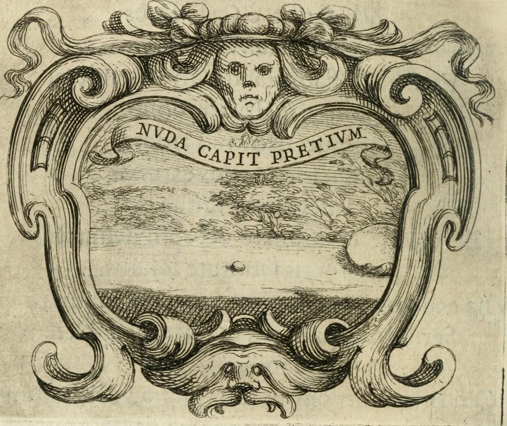 An illustration from Ignatius : insignium, epigrammatum et elogiorum centuriis expressus, 1655, leaf 59