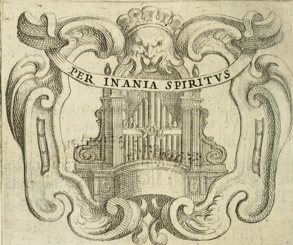 An illustration from Ignatius : insignium, epigrammatum et elogiorum centuriis expressus, 1655, leaf 71