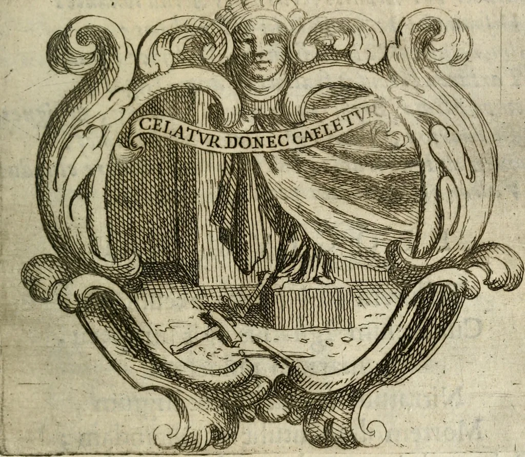 An illustration from Ignatius : insignium, epigrammatum et elogiorum centuriis expressus, 1655, leaf 80