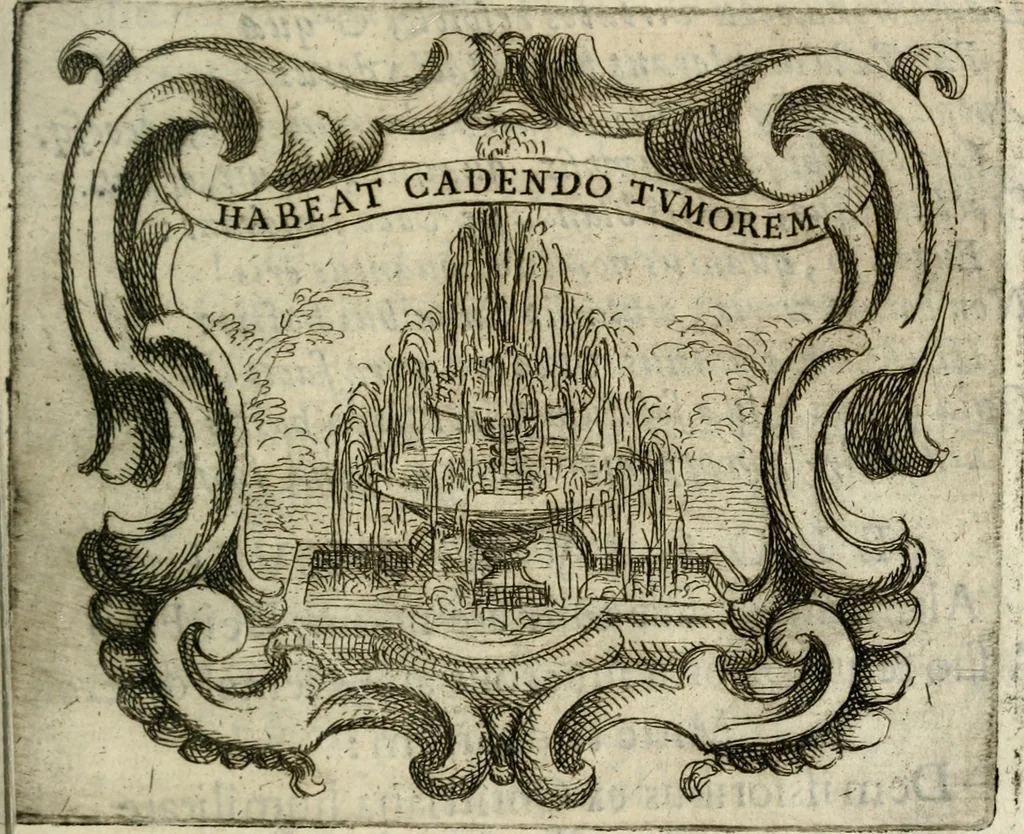 An illustration from Ignatius : insignium, epigrammatum et elogiorum centuriis expressus, 1655, leaf 98