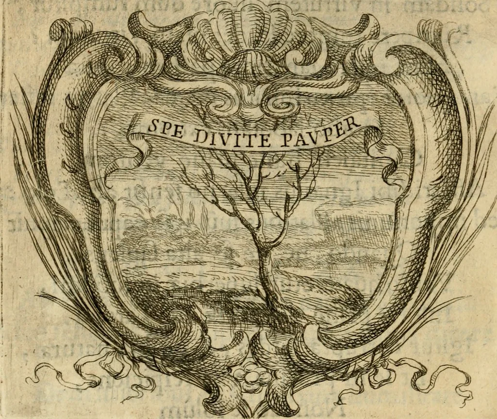 An illustration from Ignatius insignium : epigrammatum et elogiorum centuriis expressus, 1655, leaf 103
