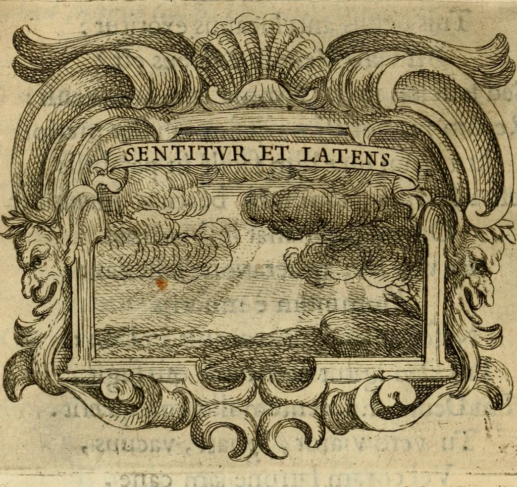 An illustration from Ignatius insignium : epigrammatum et elogiorum centuriis expressus, 1655, leaf 109