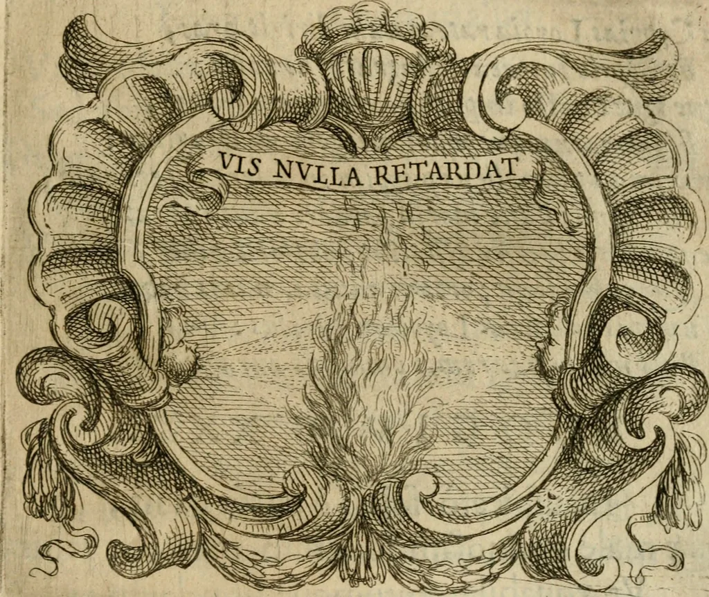 An illustration from Ignatius insignium : epigrammatum et elogiorum centuriis expressus, 1655, leaf 112