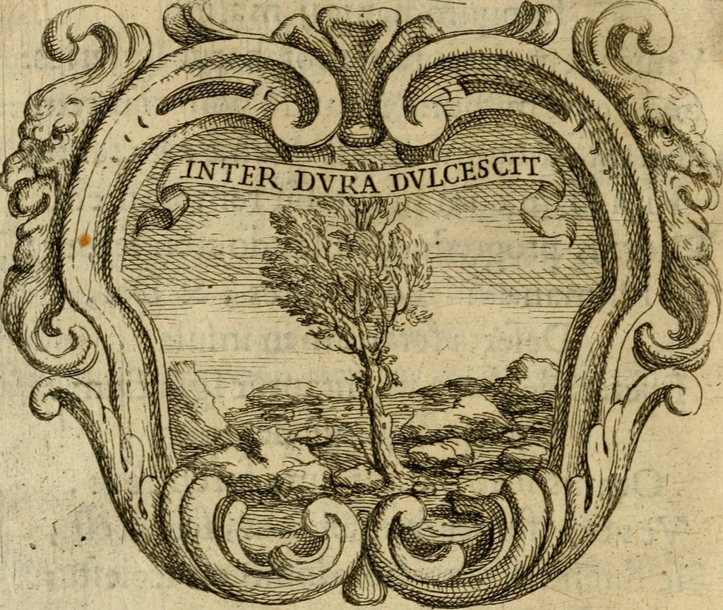 An illustration from Ignatius insignium : epigrammatum et elogiorum centuriis expressus, 1655, leaf 115