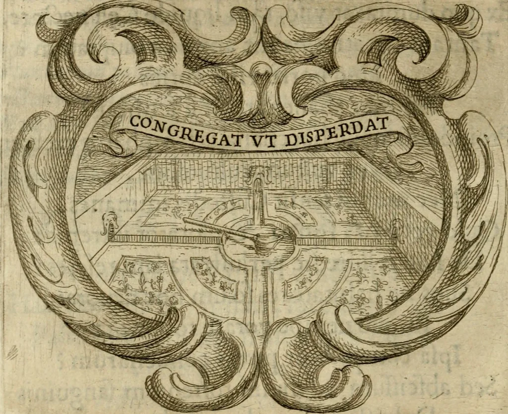 An illustration from Ignatius insignium : epigrammatum et elogiorum centuriis expressus, 1655, leaf 121