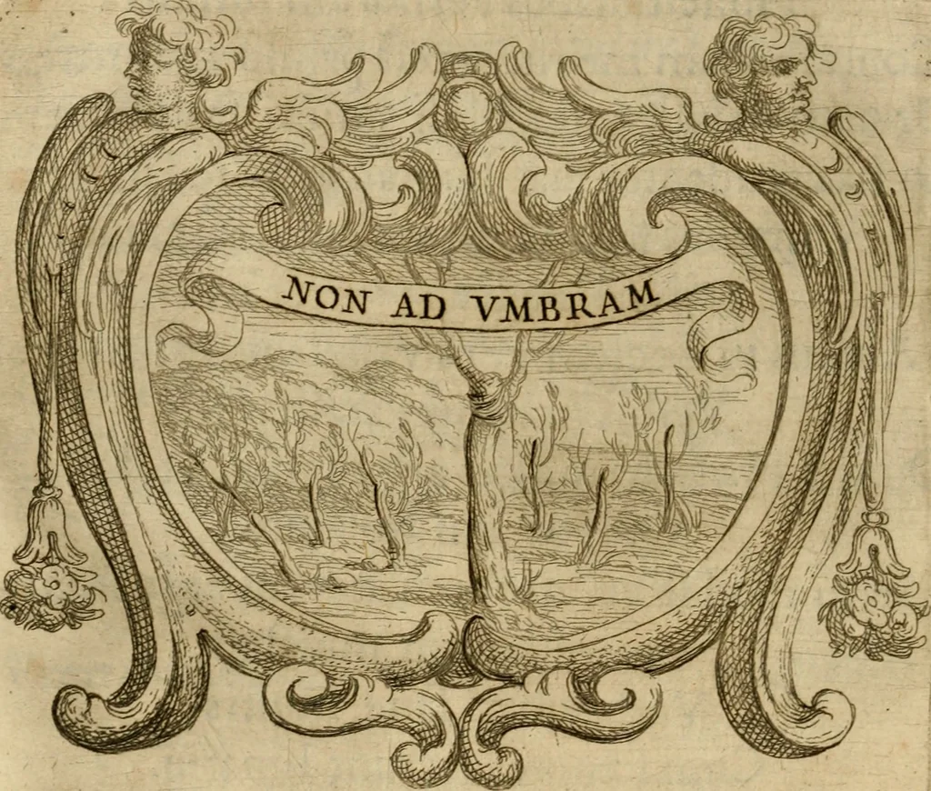 An illustration from Ignatius insignium : epigrammatum et elogiorum centuriis expressus, 1655, leaf 127