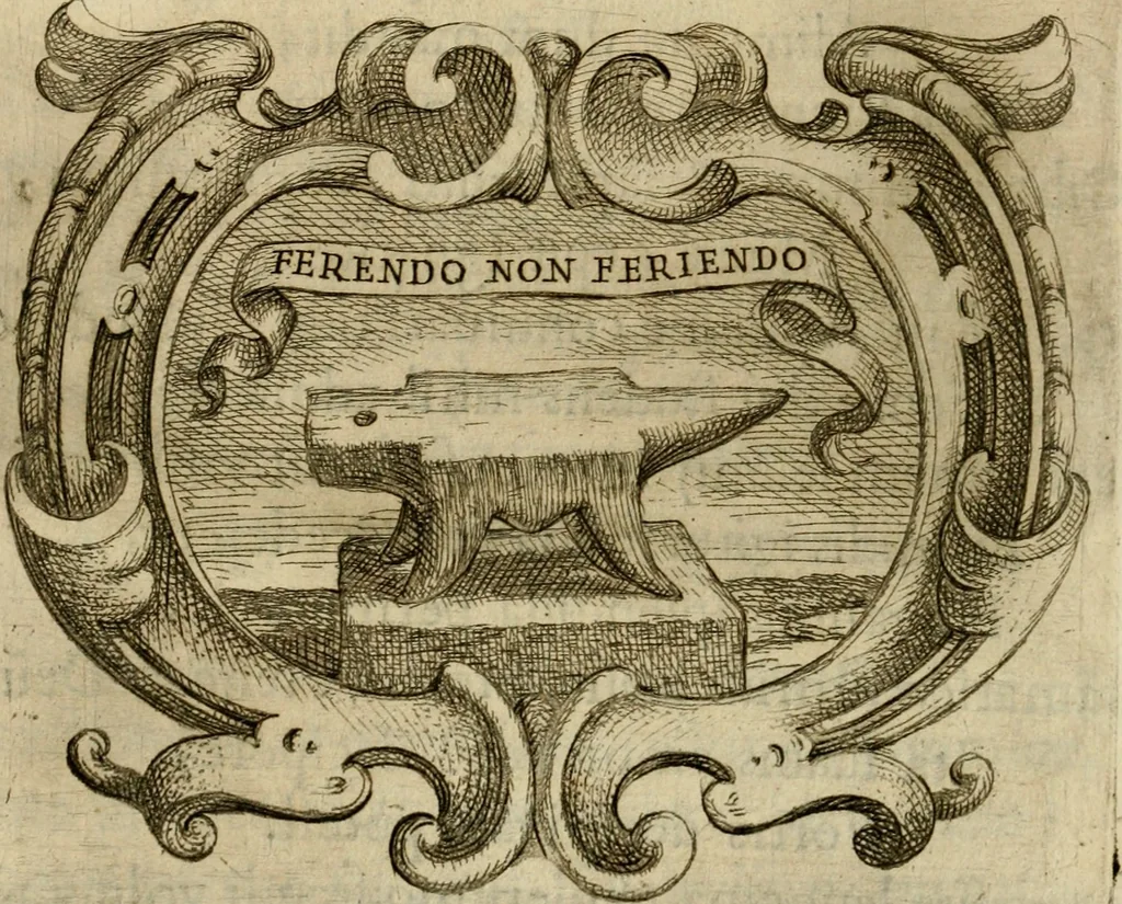 An illustration from Ignatius insignium : epigrammatum et elogiorum centuriis expressus, 1655, leaf 133