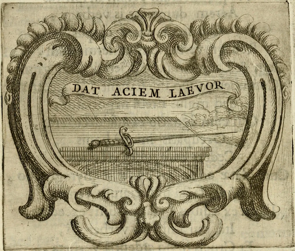 An illustration from Ignatius insignium : epigrammatum et elogiorum centuriis expressus, 1655, leaf 175