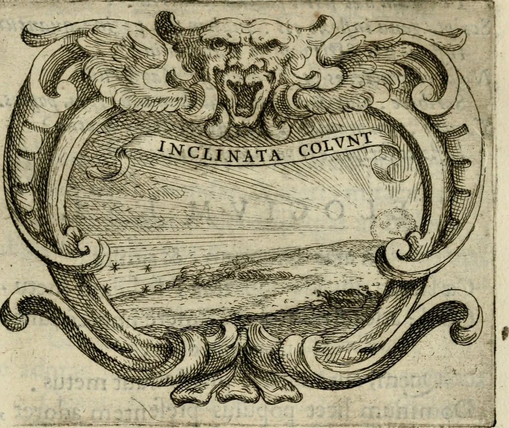 An illustration from Ignatius insignium : epigrammatum et elogiorum centuriis expressus, 1655, leaf 202