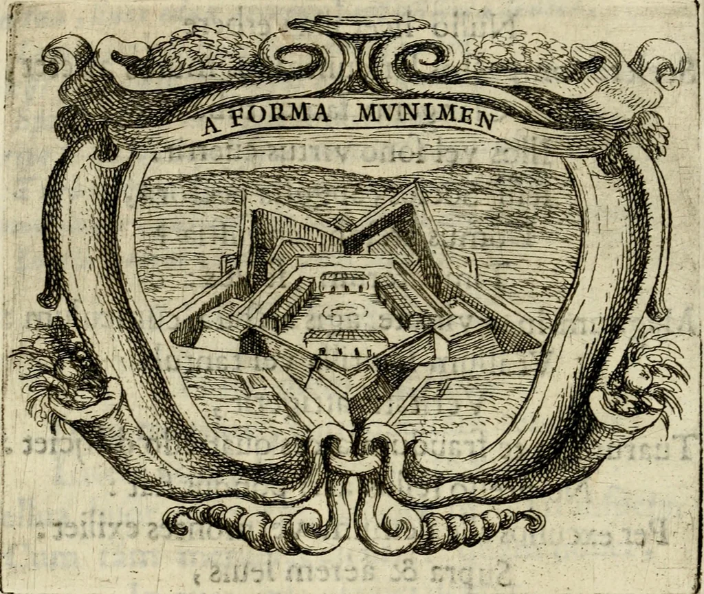 An illustration from Ignatius insignium : epigrammatum et elogiorum centuriis expressus, 1655, leaf 217