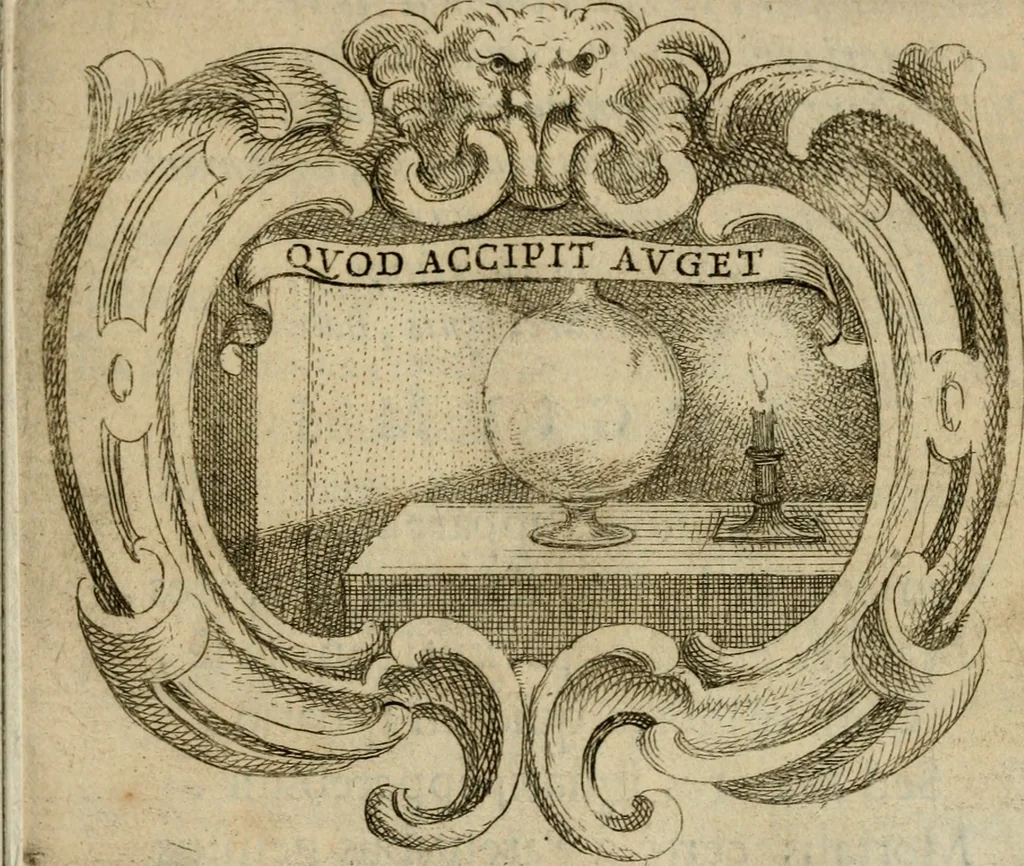 An illustration from Ignatius insignium : epigrammatum et elogiorum centuriis expressus, 1655, leaf 22