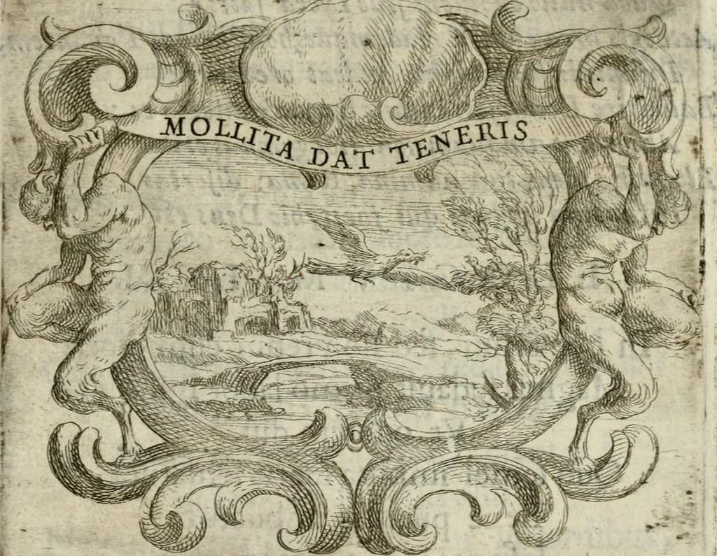 An illustration from Ignatius insignium : epigrammatum et elogiorum centuriis expressus, 1655, leaf 232