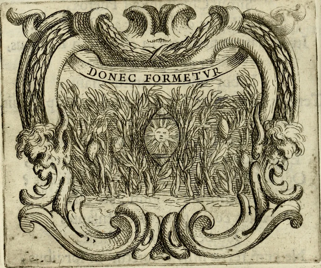An illustration from Ignatius insignium : epigrammatum et elogiorum centuriis expressus, 1655, leaf 235
