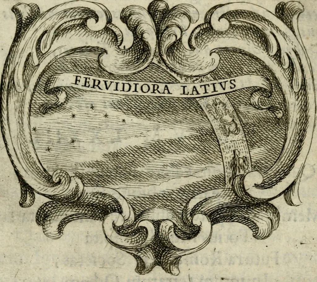An illustration from Ignatius insignium : epigrammatum et elogiorum centuriis expressus, 1655, leaf 238