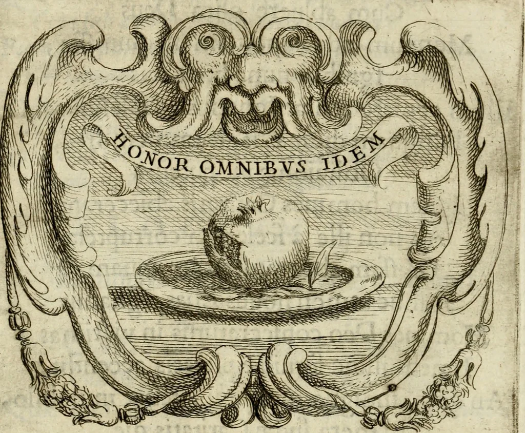 An illustration from Ignatius insignium : epigrammatum et elogiorum centuriis expressus, 1655, leaf 247