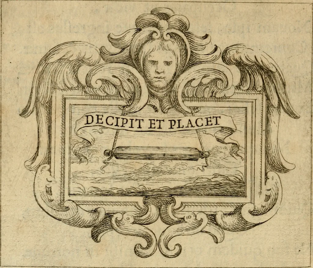 An illustration from Ignatius insignium : epigrammatum et elogiorum centuriis expressus, 1655, leaf 25