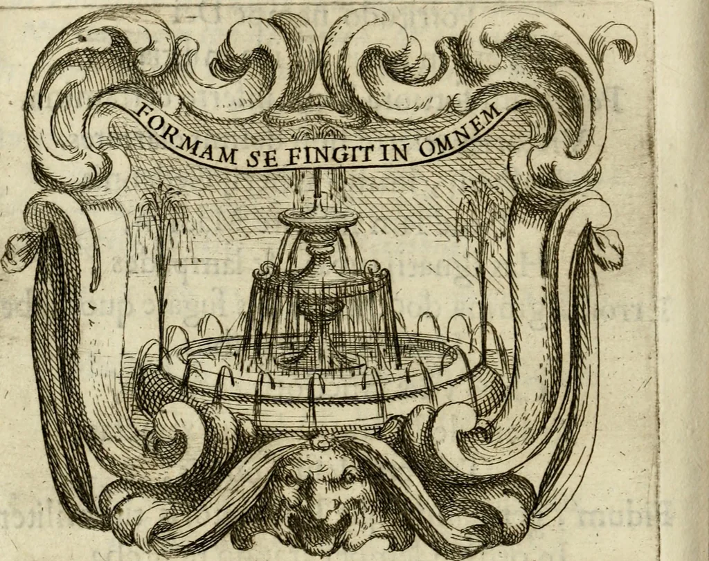 An illustration from Ignatius insignium : epigrammatum et elogiorum centuriis expressus, 1655, leaf 253