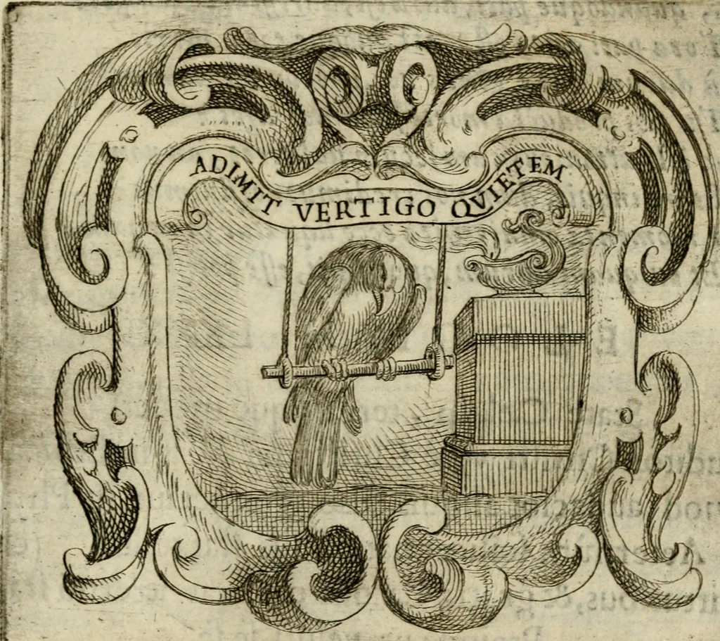 An illustration from Ignatius insignium : epigrammatum et elogiorum centuriis expressus, 1655, leaf 262