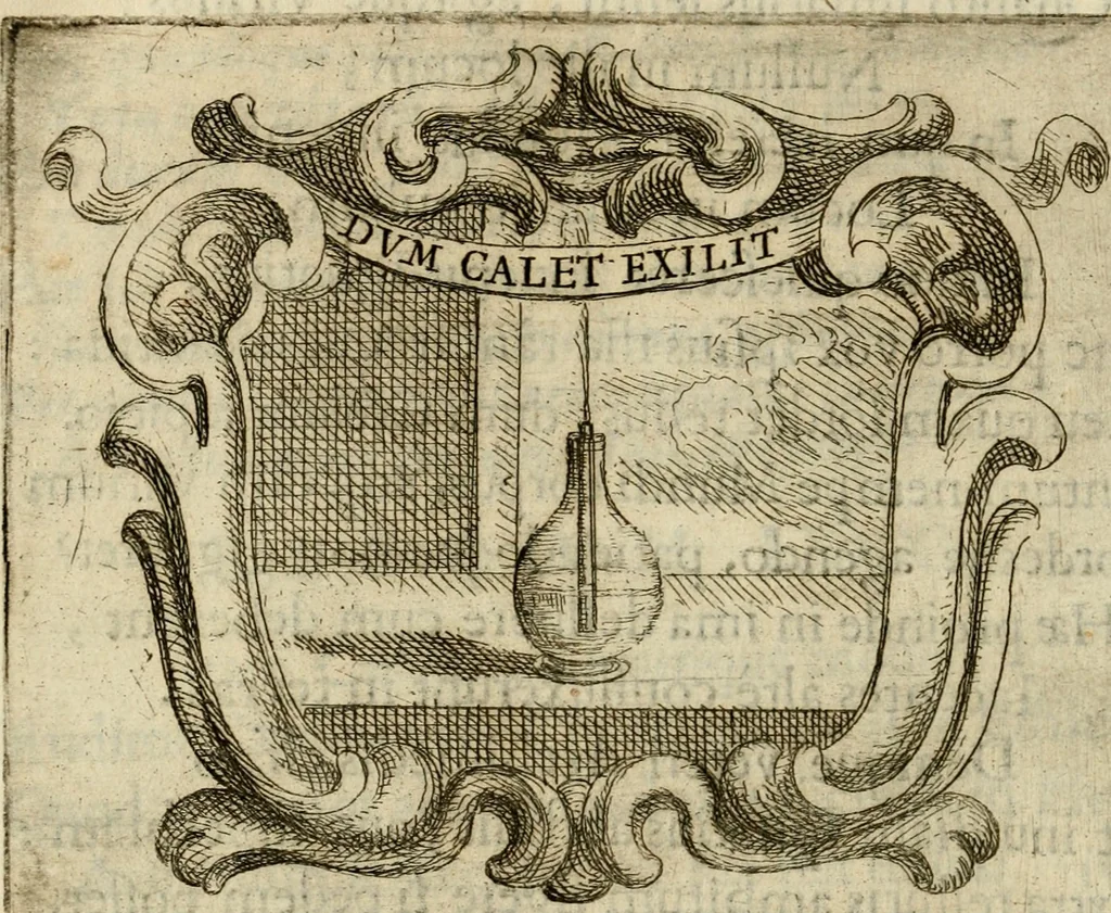 An illustration from Ignatius insignium : epigrammatum et elogiorum centuriis expressus, 1655, leaf 265