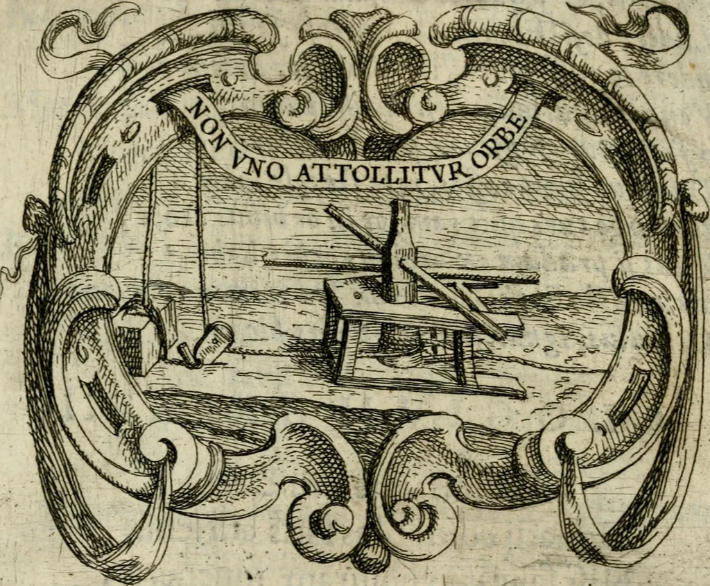 An illustration from Ignatius insignium : epigrammatum et elogiorum centuriis expressus, 1655, leaf 280