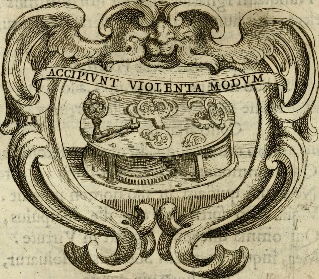 An illustration from Ignatius insignium : epigrammatum et elogiorum centuriis expressus, 1655, leaf 289