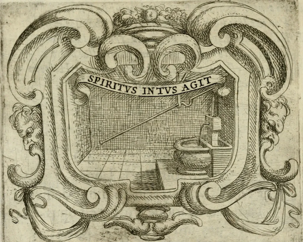 An illustration from Ignatius insignium : epigrammatum et elogiorum centuriis expressus, 1655, leaf 292