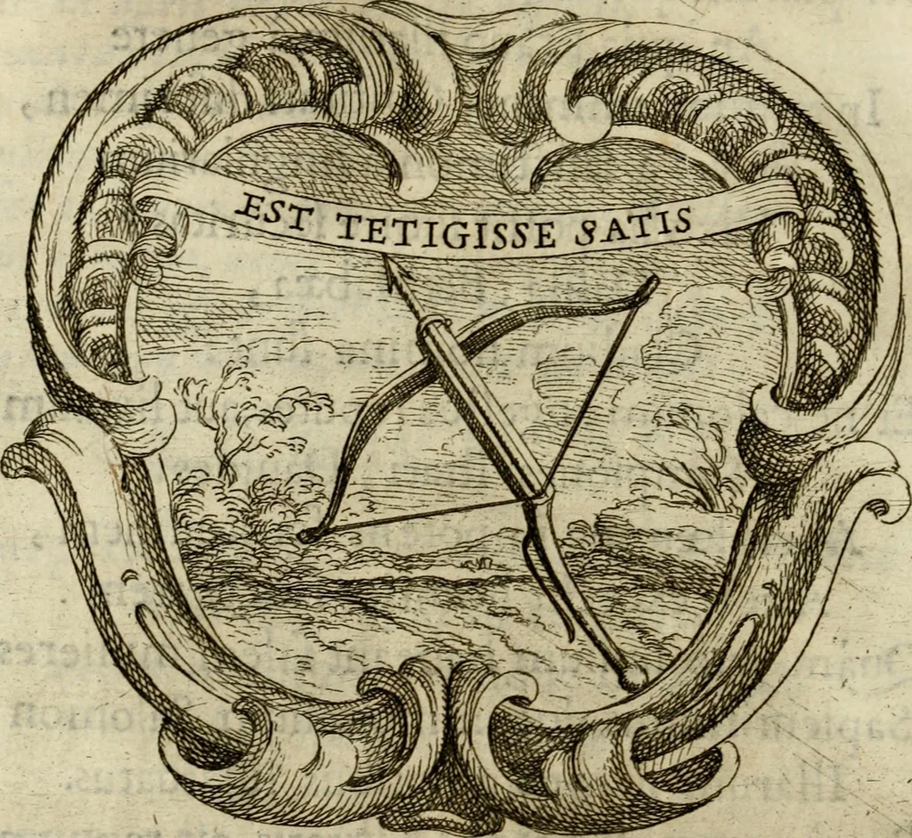 An illustration from Ignatius insignium : epigrammatum et elogiorum centuriis expressus, 1655, leaf 301