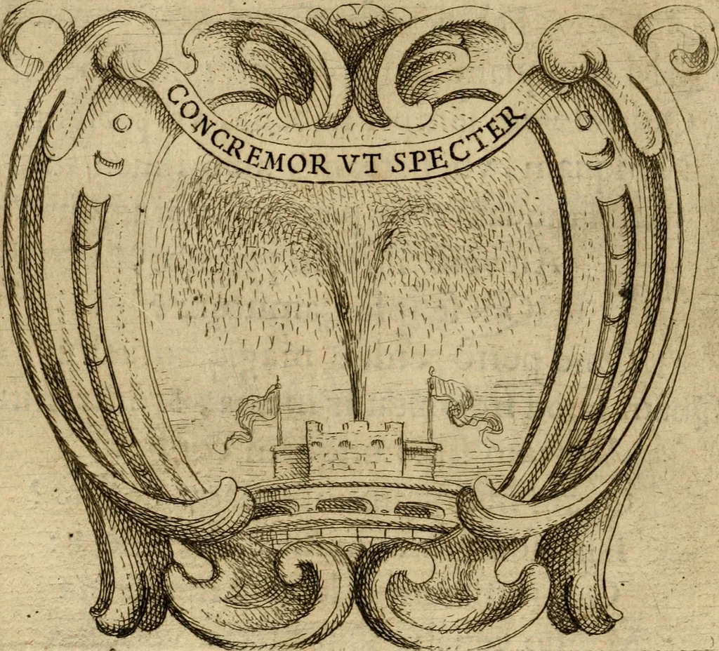 An illustration from Ignatius insignium : epigrammatum et elogiorum centuriis expressus, 1655, leaf 31