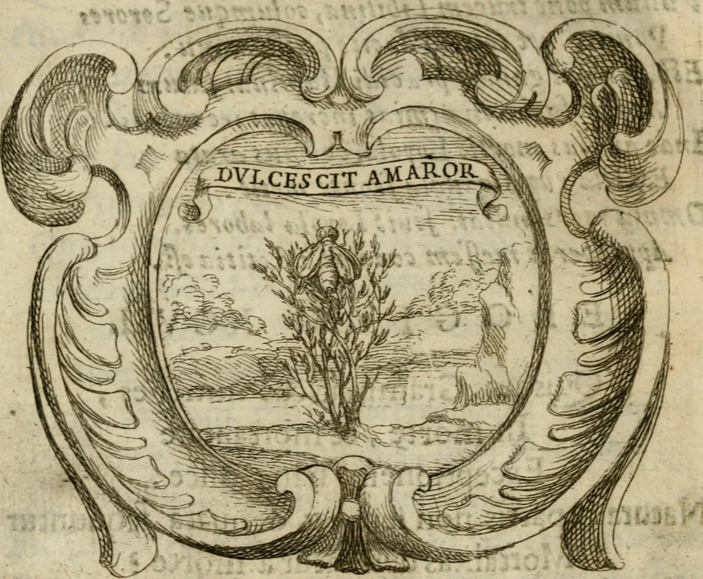 An illustration from Ignatius insignium : epigrammatum et elogiorum centuriis expressus, 1655, leaf 310