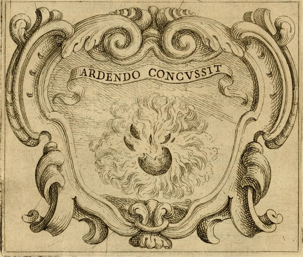 An illustration from Ignatius insignium : epigrammatum et elogiorum centuriis expressus, 1655, leaf 49