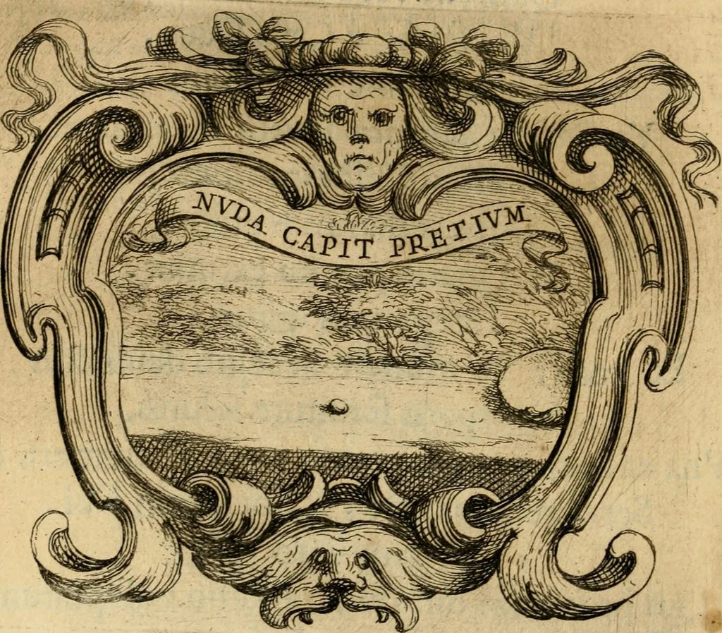 An illustration from Ignatius insignium : epigrammatum et elogiorum centuriis expressus, 1655, leaf 61