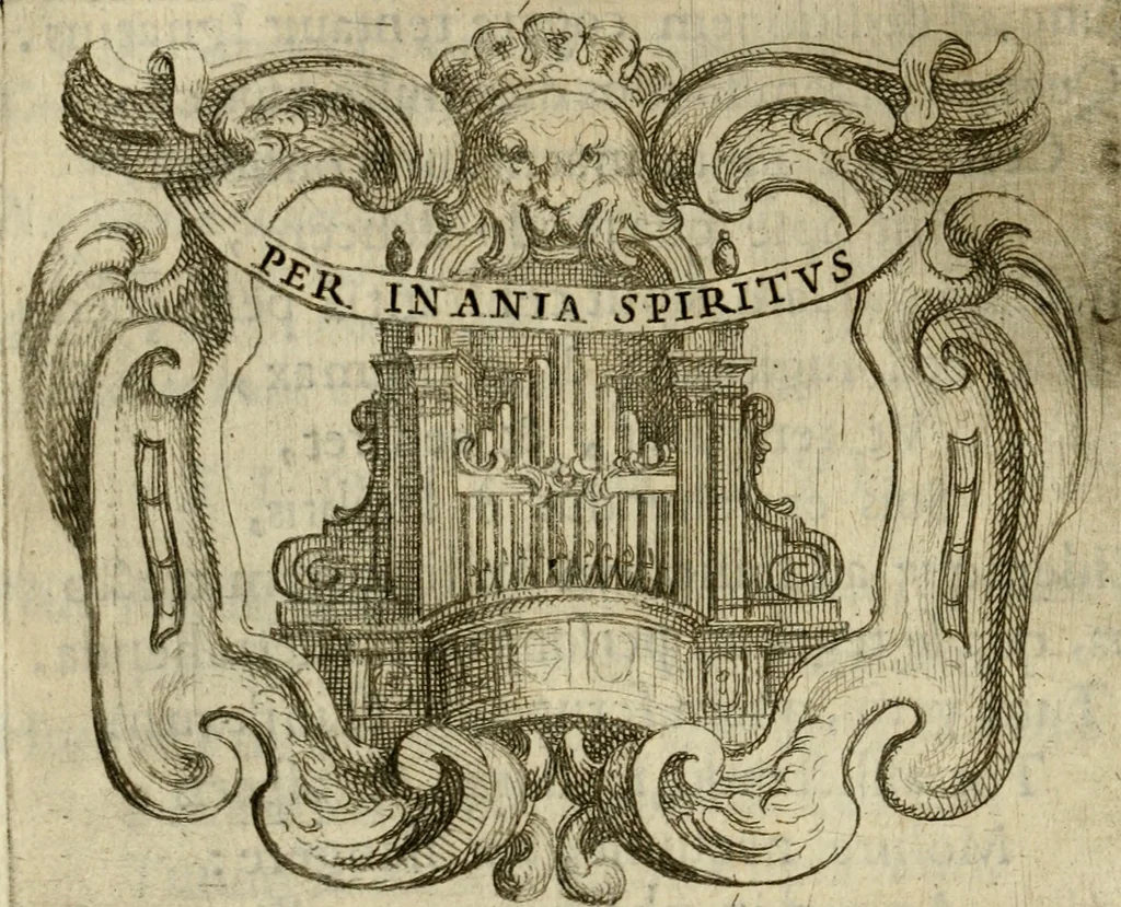 An illustration from Ignatius insignium : epigrammatum et elogiorum centuriis expressus, 1655, leaf 73