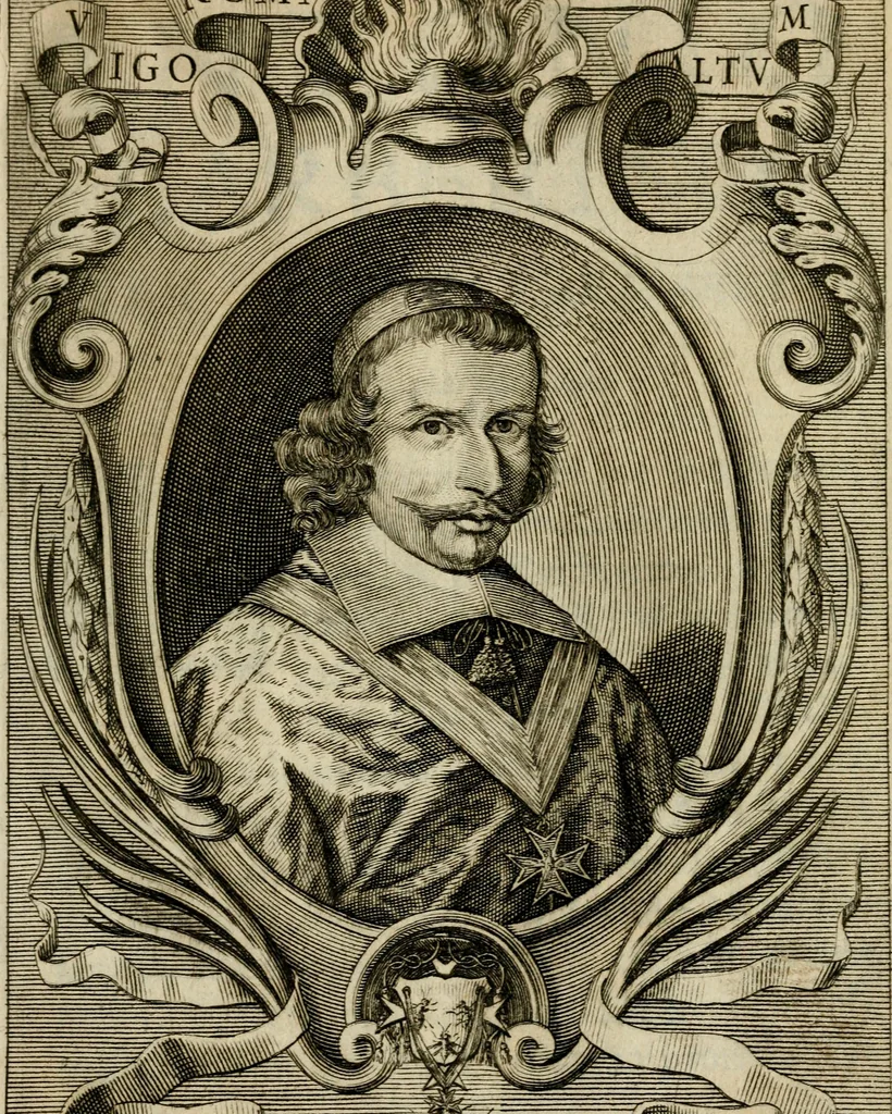 An illustration from Ignatius insignium : epigrammatum et elogiorum centuriis expressus, 1655, leaf 8