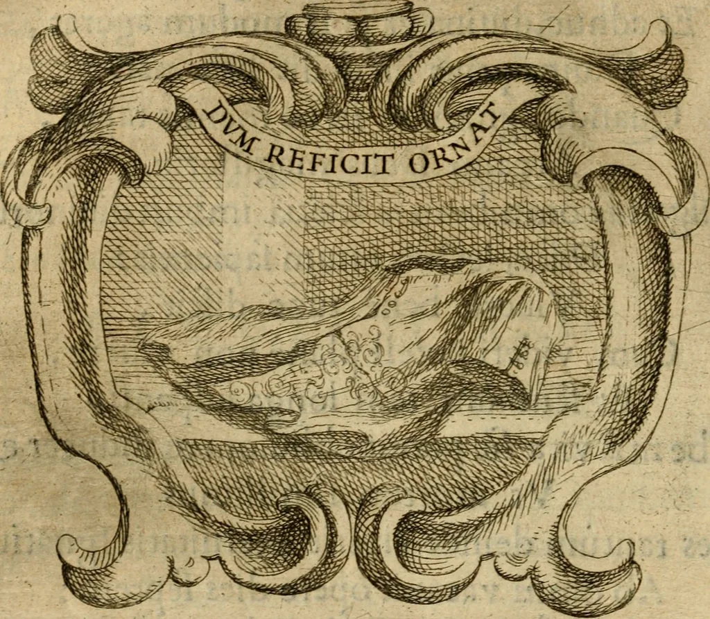 An illustration from Ignatius insignium : epigrammatum et elogiorum centuriis expressus, 1655, leaf 91