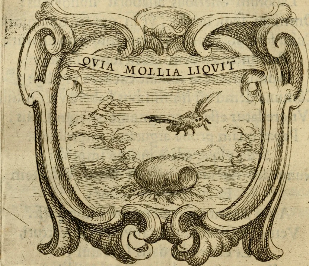 An illustration from Ignatius insignium : epigrammatum et elogiorum centuriis expressus, 1655, leaf 97