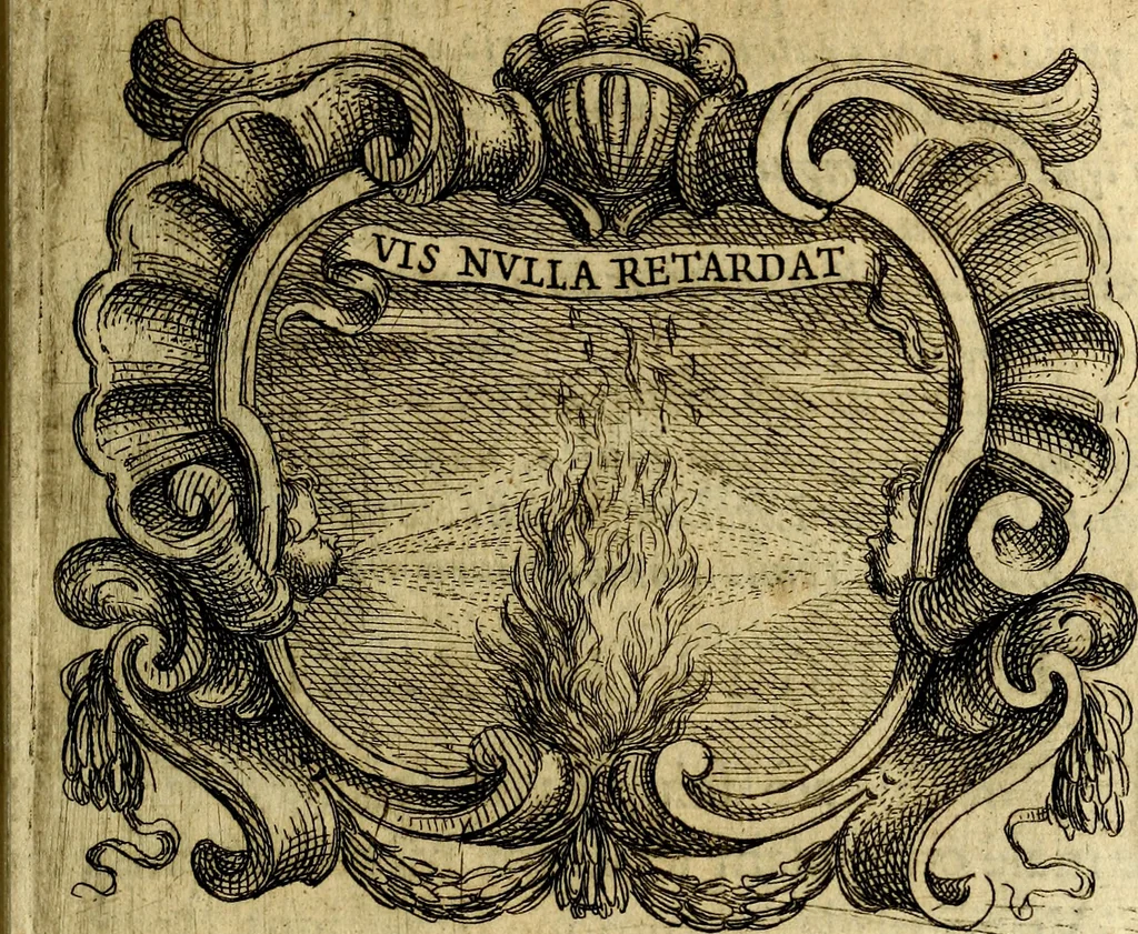 An illustration from Ignatius : insignium, epigrammatum et elogiorum centuriis expressus, 1655, leaf 110