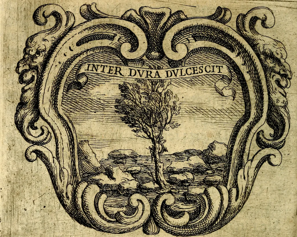 An illustration from Ignatius : insignium, epigrammatum et elogiorum centuriis expressus, 1655, leaf 113