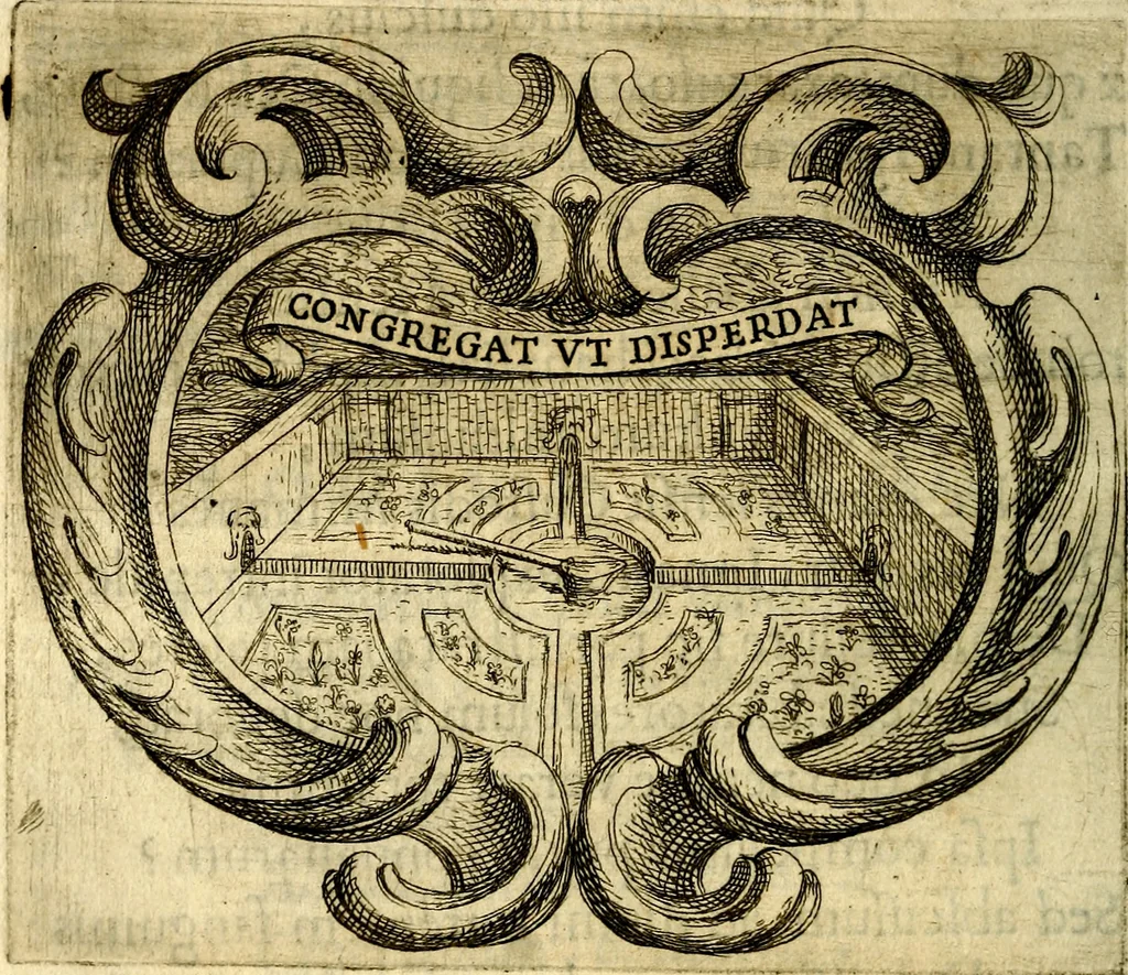 An illustration from Ignatius : insignium, epigrammatum et elogiorum centuriis expressus, 1655, leaf 119