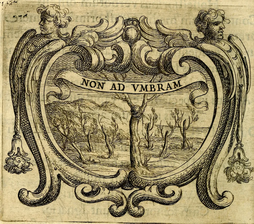 An illustration from Ignatius : insignium, epigrammatum et elogiorum centuriis expressus, 1655, leaf 125