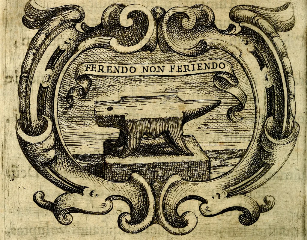 An illustration from Ignatius : insignium, epigrammatum et elogiorum centuriis expressus, 1655, leaf 131