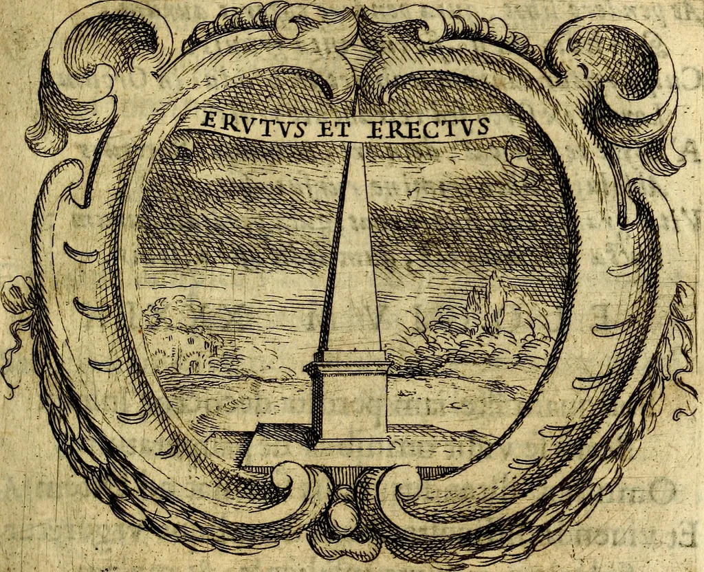 An illustration from Ignatius : insignium, epigrammatum et elogiorum centuriis expressus, 1655, leaf 134
