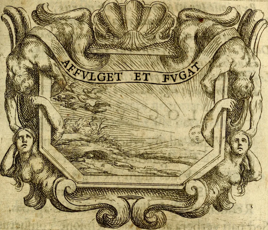 An illustration from Ignatius : insignium, epigrammatum et elogiorum centuriis expressus, 1655, leaf 170