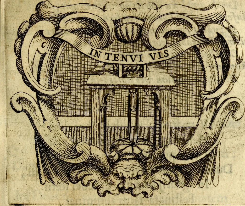 An illustration from Ignatius : insignium, epigrammatum et elogiorum centuriis expressus, 1655, leaf 176