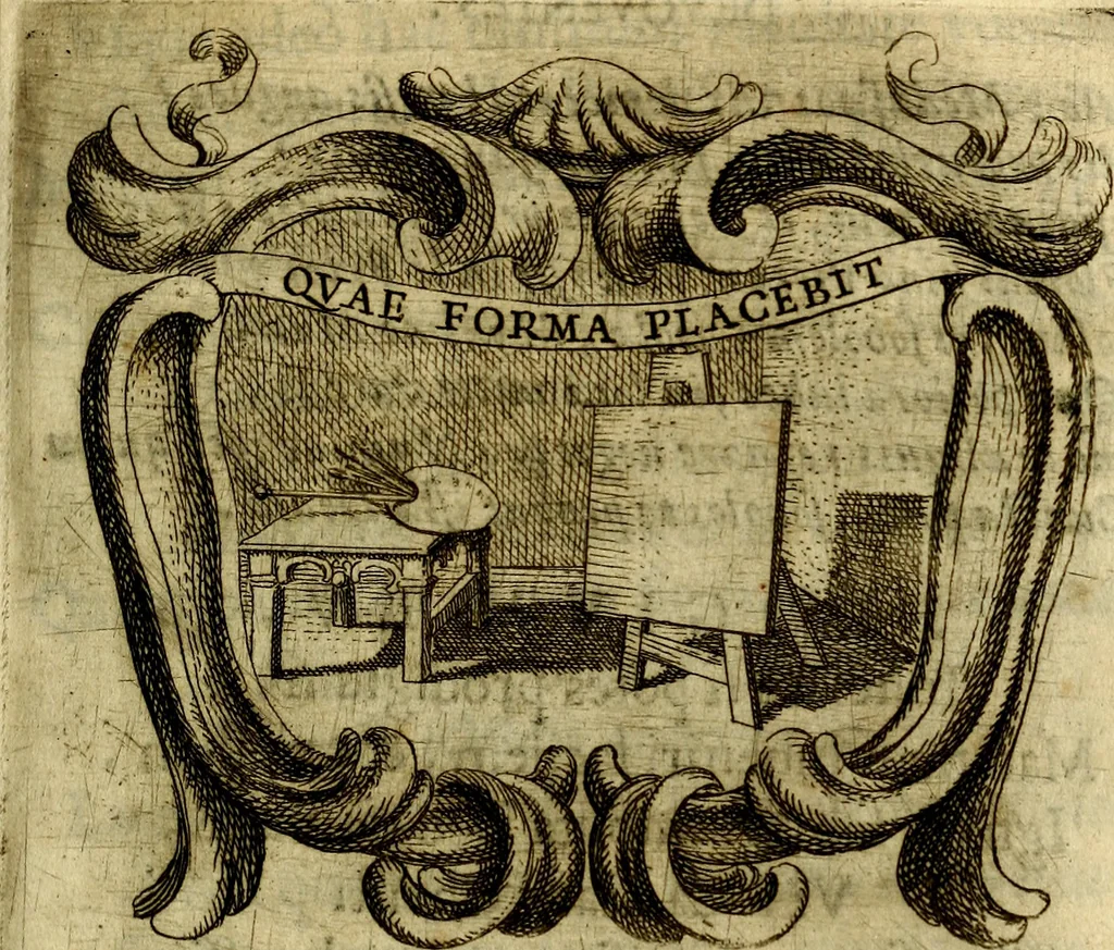 An illustration from Ignatius : insignium, epigrammatum et elogiorum centuriis expressus, 1655, leaf 182