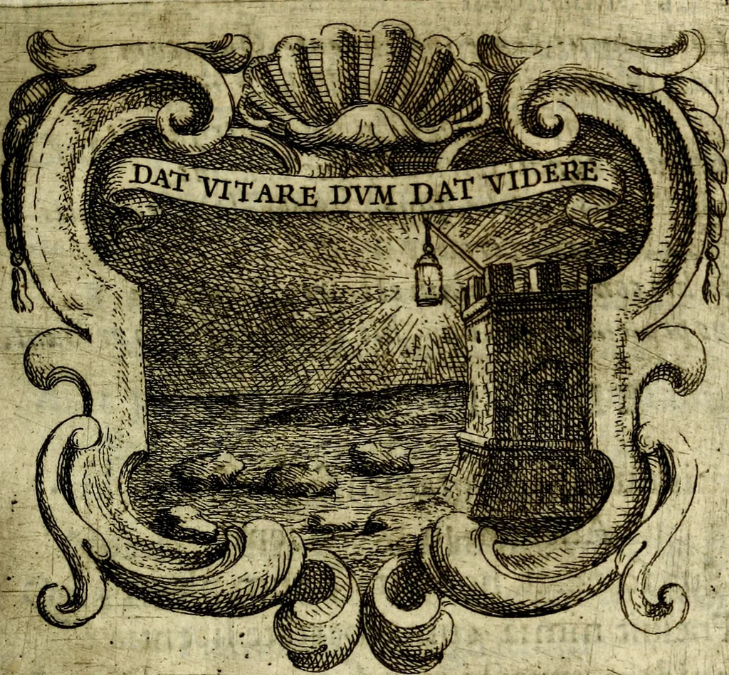 An illustration from Ignatius : insignium, epigrammatum et elogiorum centuriis expressus, 1655, leaf 206