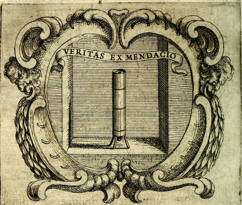An illustration from Ignatius : insignium, epigrammatum et elogiorum centuriis expressus, 1655, leaf 209
